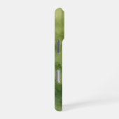 olijfgroen verloop waterverf iPhone hoesje (Rechterkant)