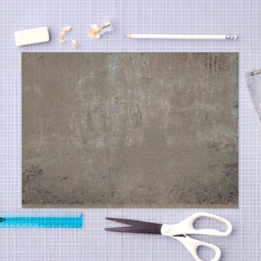  Olijfgroen Zwart Grunge Textuur Tissuepapier (Craft)