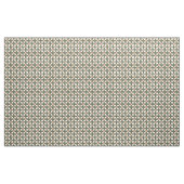 Olijfgroene Abstracte Bloem Grid - Polyester Weefs Stof (Yard (91,4 cm))
