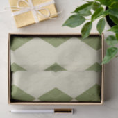 Olijfgroene Argyle Ruit Patroon Tissuepapier (Geschenk)