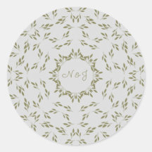 Olijfgroene bladeren Natuurlijke havermout Rustic 