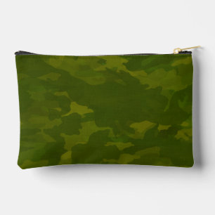 Olijfgroene camouflagepatroon etui