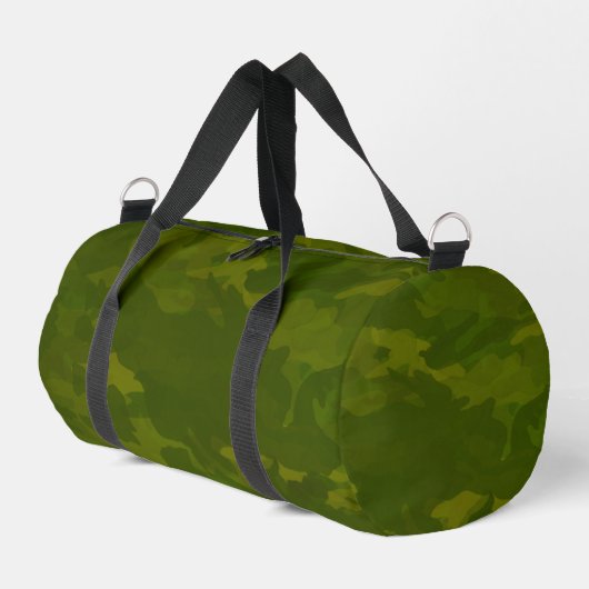 Olijfgroene camouflagepatroon plunjezak (Linkerhoek)