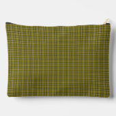 Olijfgroene geruite retro kleur etui (Achterkant)