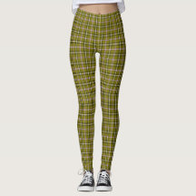 Olijfgroene geruite retro kleur
