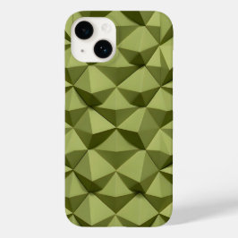 Olijfgroene iPhone Hoes Minimalistische Moderne Te