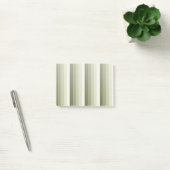 Olijfgroene schaduwstrepen post-it® notes (Kantoor)