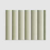 Olijfgroene schaduwstrepen tissuepapier (Voorkant)