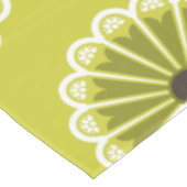 Olijfgroene Spaanse fans Tafelkleed (Gekanteld)