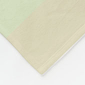 Olijfgroene strepen fleece deken (Hoek)