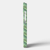 Olijfgroene strepen Hoesje-Mate iPhone-draagtas Case-Mate iPhone Case (Achterkant / Links)