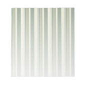 Olijfgroene strepen notitieblok (Voorkant)