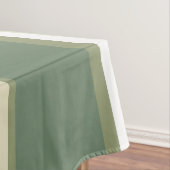 Olijfgroene strepen tafelkleed (Voorbeeld)