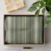 Olijfgroene strepen tissuepapier (Geschenk)