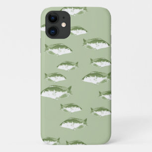 Olijfgroene vis Case-Mate iPhone case