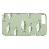Olijfgroene vis Case-Mate iPhone case (Achterkant (Horizontaal))