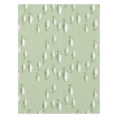 Olijfgroene vis tafelkleed (Voorkant)