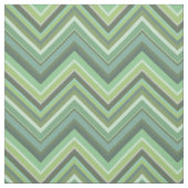 Olijfgroene zigzag-lijnen stof (Swatch)