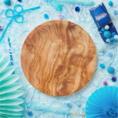 Olijfhout Bord wegwerppapier (Feest)