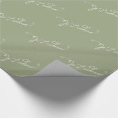 olijfje T'adore betekent dat ik je Franse zin aanb Cadeaupapier (Hoek)