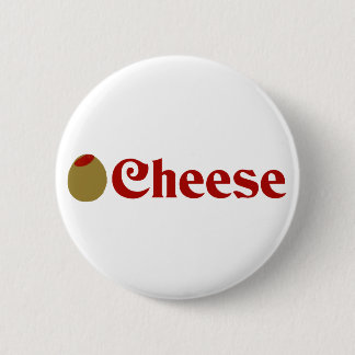 Olijfkaas (I Love) Ronde Button 5,7 Cm
