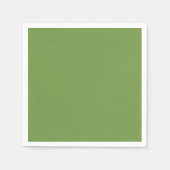 Olijfkleur Servetten (Voorkant)