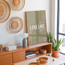 Olijfliefde zoals Jezus Christelijk