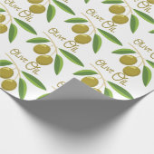 Olijfolie Cadeaupapier (Hoek)
