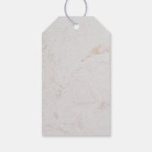 Olijfolie doordrenkt met liefde als bruiloftsgesch cadeaulabel (Achterkant)