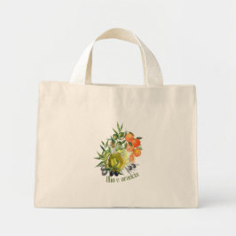 Olijfolie en Sinaasappel: Canvas tas