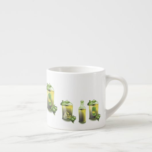 Olijfolie EVOO voor chefs Espresso Kop (Rechts)