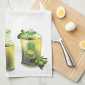 Olijfolie EVOO voor chefs Theedoek (Quarter Fold)