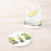 Olijfolie EVOO voor chefs Zandsteen Onderzetter (Zijkant)