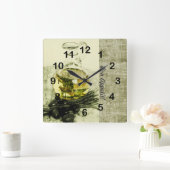 Olijfolie flesje kooktijd vierkante klok (Huis)