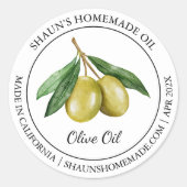 Olijfolie Modern label (Voorkant)