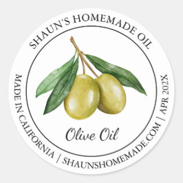 Olijfolie Modern label