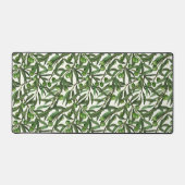 Olijfolie op witte basis bureaumat (Voorkant)