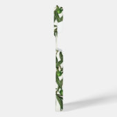 Olijfolie op witte basis iPhone hoesje (Linkerkant)