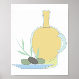 Olijfolie Poster