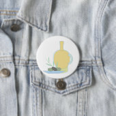 Olijfolie Ronde Button 7,6 Cm (In situ)