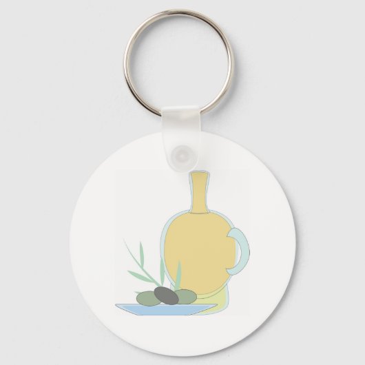 Olijfolie Sleutelhanger (Voorkant)