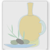 Olijfolie Sticker (Voorkant)