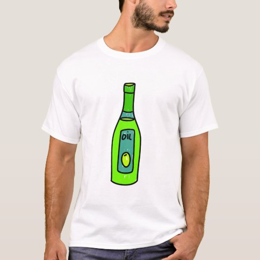 olijfolie t-shirt (Voorkant)