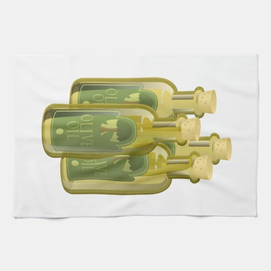 Olijfolie Theedoek (Horizontaal)