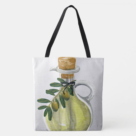 Olijfolie Tote Bag (Voorkant)