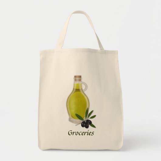 Olijfolie Tote Bag (Voorkant)
