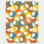 Olijfolie uit de jaren zeventig fleece deken (Voorkant)