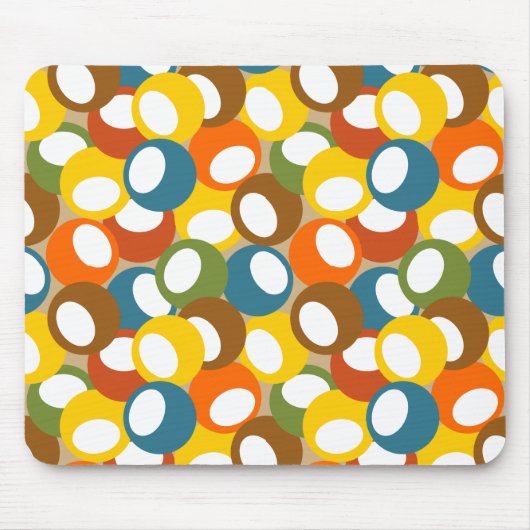 Olijfolie uit de jaren zeventig muismat (Voorkant)