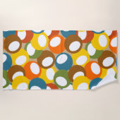 Olijfolie uit de jaren zeventig strandlaken (Voorkant)