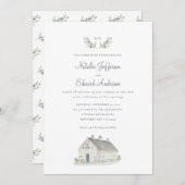 Olijfolie van gemengde waterverf + waterverf van s (Voorkant / Achterkant)